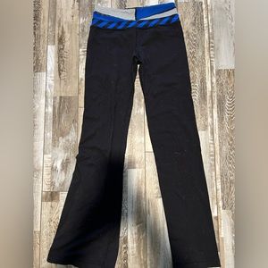 Black lululemon yoga pants. Size 2